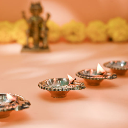 Samskara Home Prajwala Diyas (Set of 4)
